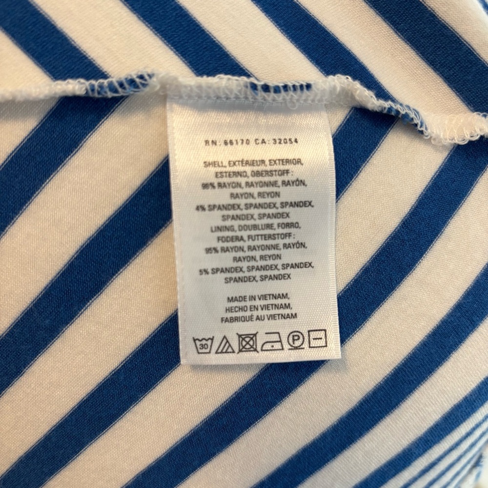 Anthropologie Kythira Striped Midi Dress - Picture 6 of 6
